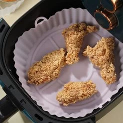 Air Fryer Silicone Pot - Air Fryer Oven Accessories - Replacement For Flammable Parchment Paper - No Need To Clean The Air Fryer -Kitchen Appliances Discounts 92866722 3