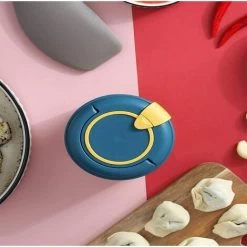 Pieces Manual Chopper, Kitchen Chopper, Vegetable Chopper, Garlic Chopper, Mini Chopper, Fruit Vegetable Chopper, Onion Chopper, For Vegetable, Fruit, Onion, Garlic (Yellow Blue) -Kitchen Appliances Discounts 92867377 3