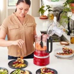 NEW KitchenAid 2.1L Empire Red Food Processor -Kitchen Appliances Discounts 92881703 5