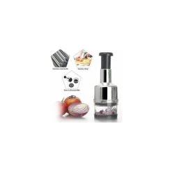 Pack Manual Chopper Onion Chopper, Vegetable Cutter, Mini Onion Chopper, Multi-Function Vegetable Cutter, Detachable Vegetable Cutter, For Vegetables, Fruits, Onions -Kitchen Appliances Discounts 93408004 3