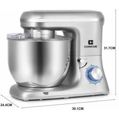 Pro Electric Food Stand Mixer Tilt-Head 6 Speed Stainless Steel Bowl 1400W,7L -Kitchen Appliances Discounts 93423819 5
