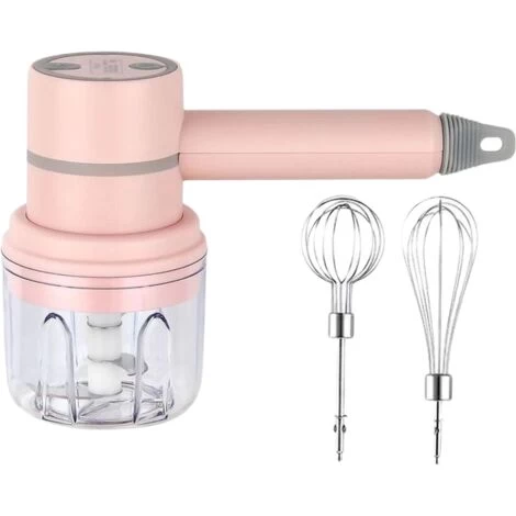 250ml Electric Home Blender Baking Tool Versatile Hand Mixer With Beaters And Dough Hooks - 150W Power 3 250ml Electric Home Blender Baking Tool Versatile Hand Mixer With Beaters And Dough Hooks - 150W Power