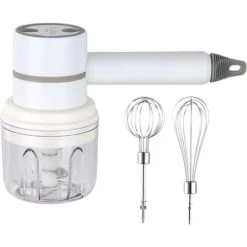 250ml Electric Beater, Cordless 3 Speed USB Rechargeable Multi-Function Mixer, Portable Electric Beater For Pastry-Cream-Protein