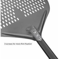 14 Perforated Pizza Peel, Long Rod Hard Anodized Alumina Pizza Peel, Super Large Swivel Pizza Peel, Professional Pizza Paddle, Overall Size 34.8 -Kitchen Appliances Discounts 93527161 5