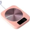 USB Portable Cup Warmer Mini Thermostatic Powder Pink Heating Mat 16cm12cm2.5cm 2 USB Portable Cup Warmer Mini Thermostatic Powder Pink Heating Mat 16cm12cm2.5cm -Kitchen Appliances Discounts 93535708 1