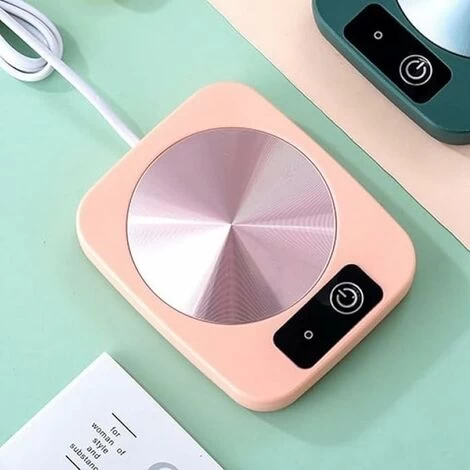 USB Portable Cup Warmer Mini Thermostatic Powder Pink Heating Mat 16cm12cm2.5cm 5 USB Portable Cup Warmer Mini Thermostatic Powder Pink Heating Mat 16cm12cm2.5cm - Image 3