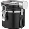 Coffee Canister, 1.8L Coffee Storage Container, One Way Co2 Valve With Date Tracking Wheel, For Store Tea, Coffee Beans -Kitchen Appliances Discounts 93536305 1