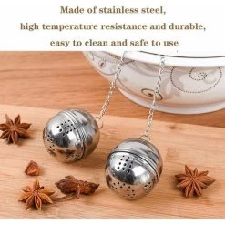 Stainless Steel Tea Makers, Tea Filters, Spices And Most Cups And Teapots 9 Stainless Steel Tea Makers, Tea Filters, Spices And Most Cups And Teapots -Kitchen Appliances Discounts 95068592 3