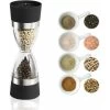In 1 Hourglass Type Pepper Grinder, SL.GT Double Head Pepper Grinder, Salt And Pepper Grinder Manual Adjustable Thickness Spice Grinder -Kitchen Appliances Discounts 95347950 1