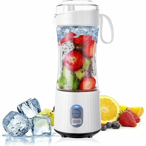BPA Free Portable Mini Blender, Personal Blender For Smoothie And Shakes, Electric Fruit Blender 6 Blades 3D And USB Rechargeable, 3 BPA Free Portable Mini Blender, Personal Blender For Smoothie And Shakes, Electric Fruit Blender 6 Blades 3D And USB Rechargeable,