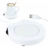 Unique USB White Portable Electronic Cup Warmer With Switch For Coffee And Milk