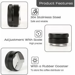 Coffee Dispenser - Teklemon Espresso Dispenser 58mm Adjustable Depth Espresso Dispensing Tool Professional Ground Coffee Level Tool 10 Coffee Dispenser - Teklemon Espresso Dispenser 58mm Adjustable Depth Espresso Dispensing Tool Professional Ground Coffee Level Tool -Kitchen Appliances Discounts 95521523 4