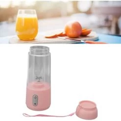 Folanda Portable Blender, USB Rechargeable Personal Mixer For Smoothie And Shakes, Wireless High Capacity Batteries Juicer Blender, One Handed Home Travel Fruit Juicer Cup For Sports And Outdoors(1) -Kitchen Appliances Discounts 95534113 3