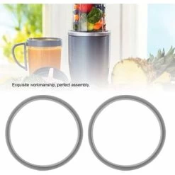 New Replacement Gaskets, 2 PCS Seal Ring As Mixer, Juicer Replacement For Nutri Bullet 900W Juicer -Kitchen Appliances Discounts 95534204 2