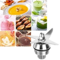 Blender Blade, Stainless Steel Blender Replacement Parts Blender Blade Assembly Fit For Vitamix 1195 58625 15504 58805 15652 15643 Container -Kitchen Appliances Discounts 95534221 3