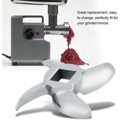 Meat Grinder Blade Stainless Steel Mincer Cutting Plate Professional Cross-Shaped Cutter Replacement Spare Part For Grinders Mincers(22) -Kitchen Appliances Discounts 95534267 3