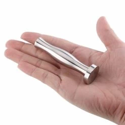 Refillable Capsule For Nespresso Coffee Machine Stainless Steel Reusable Coffee Tamper Presser Accessories Flat Base(Silver) -Kitchen Appliances Discounts 95534272 3