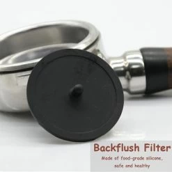 Blind Filter, 50 X 2mm / 2 X 0.08in Rubber Backflush Disk, Rubber Blanking Disc For Espresso Machines -Kitchen Appliances Discounts 95534273 4