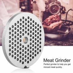 Meat Grinder Plate, Food Grade Alloy Meat Grinder Crusher Grinder Plate Discs/Grinding Blades For Stand Mixer And Meat Grinder Attachment For Kitchen (3mm Hole) -Kitchen Appliances Discounts 95534300 3