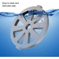 Mincer Cutting Plate Alloy Meat Grinder Crusher Mincer Plate Disc Knife 7mm Hole Household Guaranteed Quality Plate Disc Machinery Kitchen Appliances Parts Silver -Kitchen Appliances Discounts 95534303 4