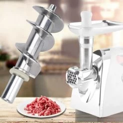 Meat Mincer Screw, Safe Meat Grinder Screw, Simple Installation Stainless Steel For Electric Meat Grinder Kitchen Home Use Meat Grinder Accessories -Kitchen Appliances Discounts 95534305 3