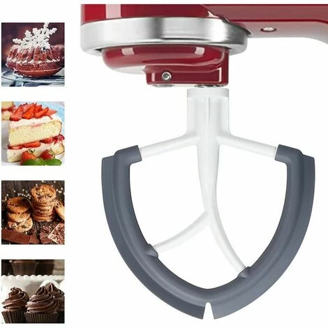 Flexible Edge Flat Beater For Mixing Kitchen Flour CreamFlat Beater For KitchenAid Stand Mixer Accessories For KitchenAid Artisan Mixer 4.5-5 Quart 4 Flexible Edge Flat Beater For Mixing Kitchen Flour CreamFlat Beater For KitchenAid Stand Mixer Accessories For KitchenAid Artisan Mixer 4.5-5 Quart - Image 2