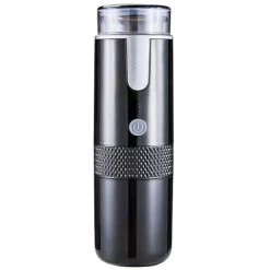 Espresso Maker With Battery Powered Coffee Maker, Electric Car Travel, Camping, Boating, Hiking Compatible, Rechargeable Battery