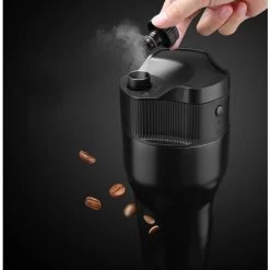 Rechargeable Portable Espresso Machine: Travel Portafilter Portable Coffee Machine Automatic Coffee Capsule Maker One Button Operation BPA Free For Travel, Home, Office -Kitchen Appliances Discounts 95709756 4