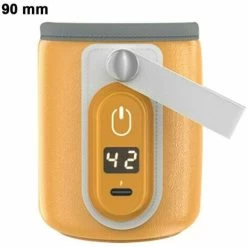 USB Portable Breast Milk Bottle Warmer, Fast Charging And Accurate Heating Of Car And Travel Bottle Warmers, Automatic Insulated Baby Bottle Warmer Fo