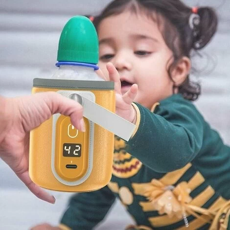 USB Portable Breast Milk Bottle Warmer, Fast Charging And Accurate Heating Of Car And Travel Bottle Warmers, Automatic Insulated Baby Bottle Warmer Fo 4 USB Portable Breast Milk Bottle Warmer, Fast Charging And Accurate Heating Of Car And Travel Bottle Warmers, Automatic Insulated Baby Bottle Warmer Fo - Image 2