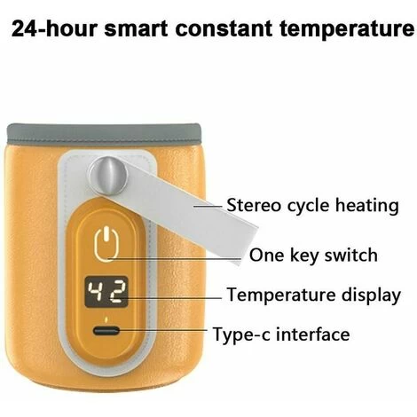 USB Portable Breast Milk Bottle Warmer, Fast Charging And Accurate Heating Of Car And Travel Bottle Warmers, Automatic Insulated Baby Bottle Warmer Fo 5 USB Portable Breast Milk Bottle Warmer, Fast Charging And Accurate Heating Of Car And Travel Bottle Warmers, Automatic Insulated Baby Bottle Warmer Fo - Image 3