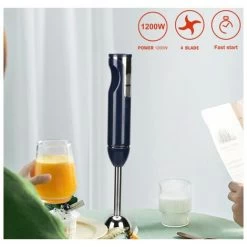 Multifunctional Electric Blender Juicer Food Processor Kitchen Blue 11 Multifunctional Electric Blender Juicer Food Processor Kitchen Blue -Kitchen Appliances Discounts 95853346 5