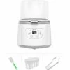 In 1 Baby Bottle Warmer Baby Bottle Steam Sterilizer Fast Baby Food Warmer 2 Bottle Capacity Adjustable Temperature With LED Display For Baby Bottles, EU 400W -Kitchen Appliances Discounts 96001175 1