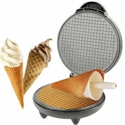 Multifunctional 8.3in Double Side Pancake Maker Crispy Omelet Pan Non-stick Ice Cream Cone Machine Easy To Clean 220V -Kitchen Appliances Discounts 96004099 3