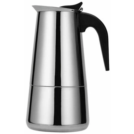 Stainless Steel Coffee Maker Portable Electric Coffee Maker Mocha Latte Stove Espresso Filter Pot European Coffee Cup (300ml) 3 Stainless Steel Coffee Maker Portable Electric Coffee Maker Mocha Latte Stove Espresso Filter Pot European Coffee Cup (300ml)