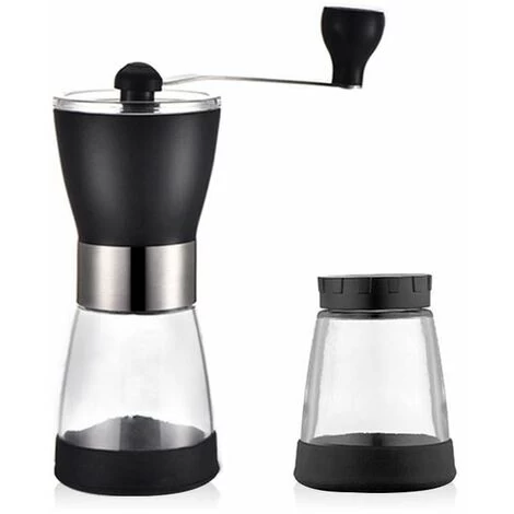 Manual Coffee Grinder, Adjustable Portable Coffee Grinder With Stainless Steel Compact Size Perfect For Travel/Camping/Office 3 Manual Coffee Grinder, Adjustable Portable Coffee Grinder With Stainless Steel Compact Size Perfect For Travel/Camping/Office