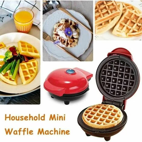 Rebuy Mini Waffle Maker For Personalized Hash Brown Breakfast Snacks 4 Rebuy Mini Waffle Maker For Personalized Hash Brown Breakfast Snacks - Image 2