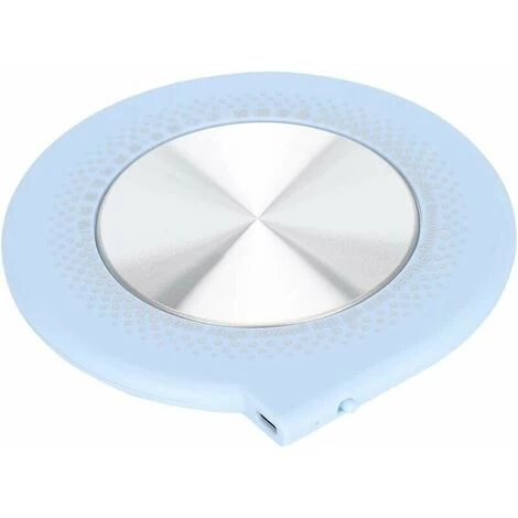 USB Mug Heater Mat, Coffee Cup Warmer For Office/Home/Office USB Heating Insulation Coaster Mug Warmer (Blue) 3 USB Mug Heater Mat, Coffee Cup Warmer For Office/Home/Office USB Heating Insulation Coaster Mug Warmer (Blue)