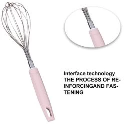Stainless Steel Kitchen Handle Egg Beater Pasta Stick Baking Tool Cream Whisk Hand Dough Mixer -Kitchen Appliances Discounts 97382275 3