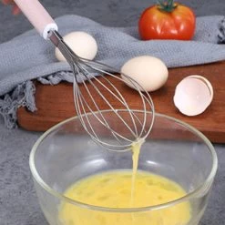 Stainless Steel Kitchen Handle Egg Beater Pasta Stick Baking Tool Cream Whisk Hand Dough Mixer -Kitchen Appliances Discounts 97382275 4