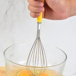 Cooking Tools Household Manual Egg Beater Stainless Steel Semi-automatic Egg Beater Egg Beater -Kitchen Appliances Discounts 97382445 4