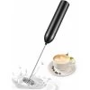 Milk Frother, Stainless Steel & Aluminum Alloy Electric Milk Frother With 12000 RPM Super Powerful Motor For Coffees, Espressos, Lattes And Cappuccinos -Kitchen Appliances Discounts 97452699 1