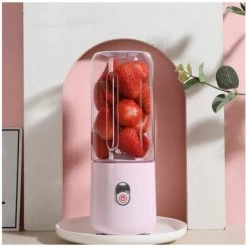 Multifunction Food Supplement Grinder Electric Blender Fruit And Vegetable Squeezer Cooking Machine (Pink) -Kitchen Appliances Discounts 97688818 3