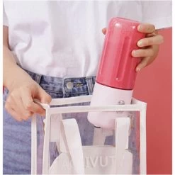 Multifunction Food Supplement Grinder Electric Blender Fruit And Vegetable Squeezer Cooking Machine (Pink) -Kitchen Appliances Discounts 97688818 4