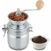 Stainless Steel Manual Coffee Grinder, Hand Tool For Grinders, For Coffee Beans, Spices, Nuts, Seeds, Herbs, Pumpkin Seeds, Etc. (Money)