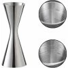 Cocktail Measurer, Stainless Steel Double Sided Cocktail Measurer, Silver Measuring Cup For Professional Bartender 30ml X 60mlMeasuring Cups -Kitchen Appliances Discounts 97813796 1