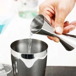 Cocktail Measurer, Stainless Steel Double Sided Cocktail Measurer, Silver Measuring Cup For Professional Bartender 30ml X 60mlMeasuring Cups -Kitchen Appliances Discounts 97813796 4