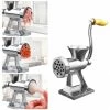 Stainless Steel Manual Meat Grinder For Meat, Sausage Chopper, Clamp Hand Chopper For Pork, Beef, Fish, Chicken, Pepper, Mushrooms -Kitchen Appliances Discounts 97814943 1