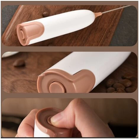 Electric Blender Whisk Kitchen Food Stirrer Coffee Cappuccino Creamer Whisk Blender - 4 Electric Blender Whisk Kitchen Food Stirrer Coffee Cappuccino Creamer Whisk Blender - - Image 2