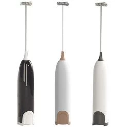 Electric Blender Whisk Kitchen Food Stirrer Coffee Cappuccino Creamer Whisk Blender -Black -Kitchen Appliances Discounts 98092739 4